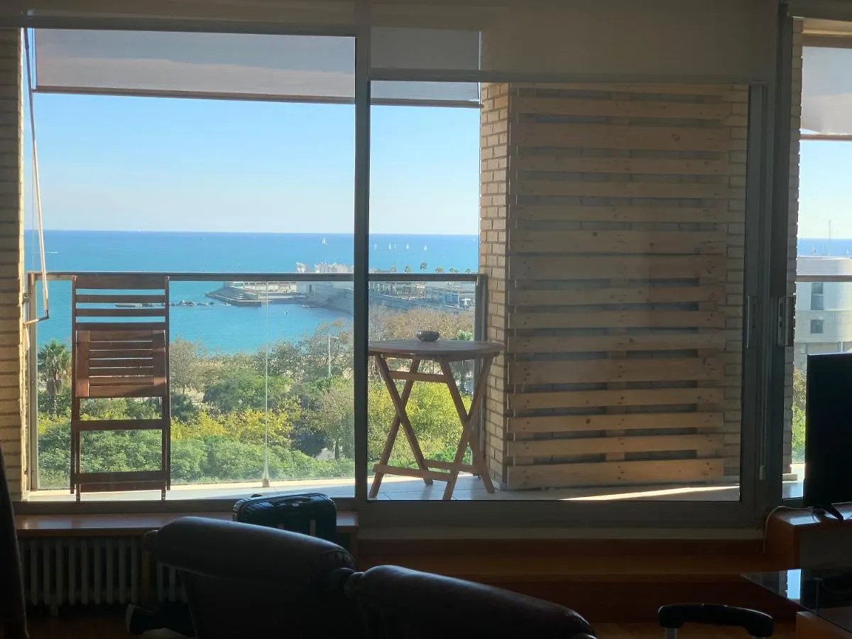 Sea Views & City Skyline Barcelona Apartment